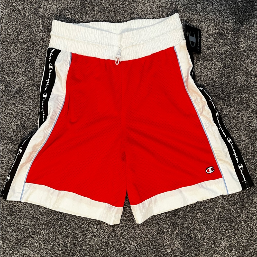 NEW with Tags Red Champion Women’s Mesh Basketball Shorts